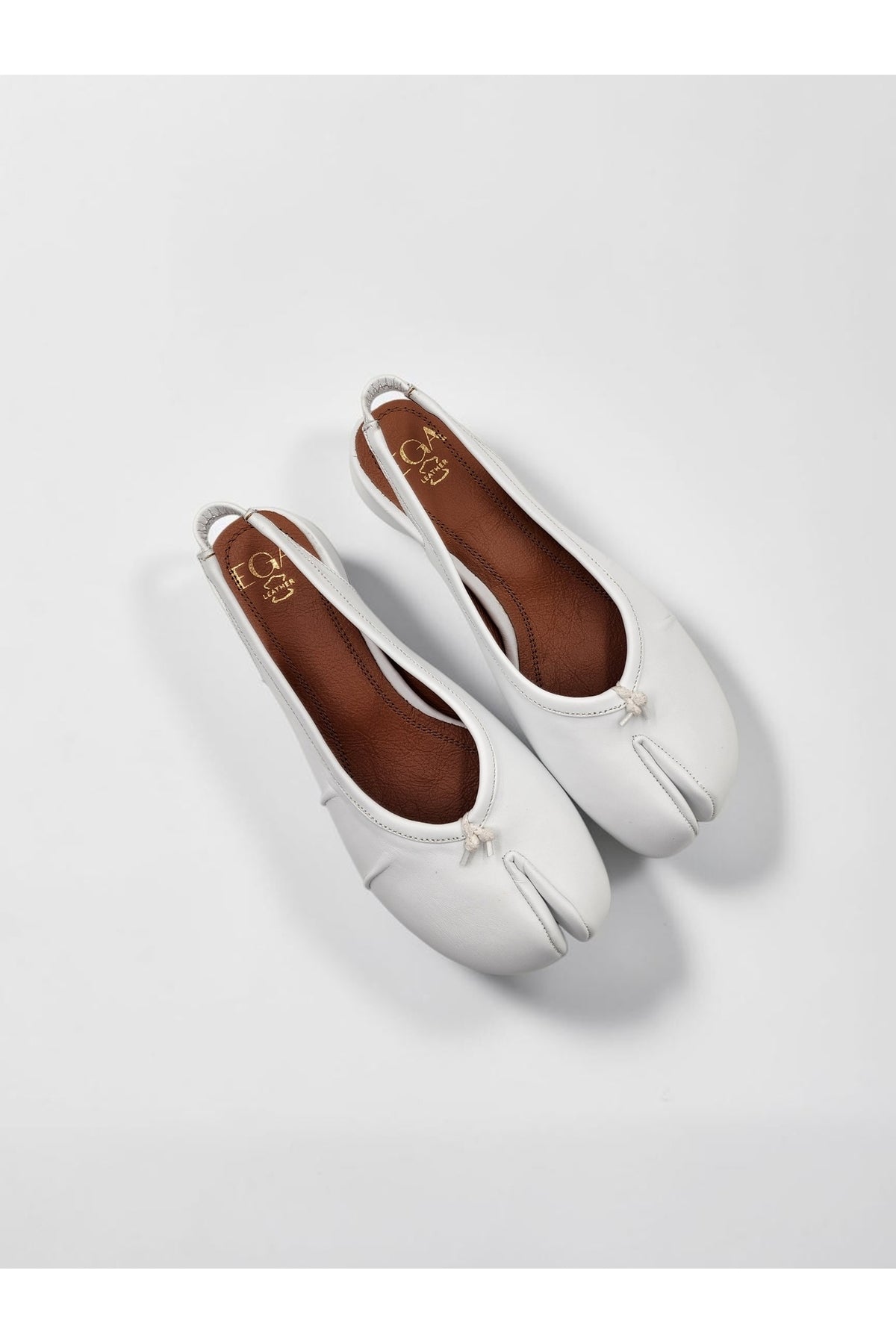 Kadın Hakiki Deri Slingback Topuklu Tabi Parmak Arası ( Fiyonksuz ) Babet 1-2025-3-S-1