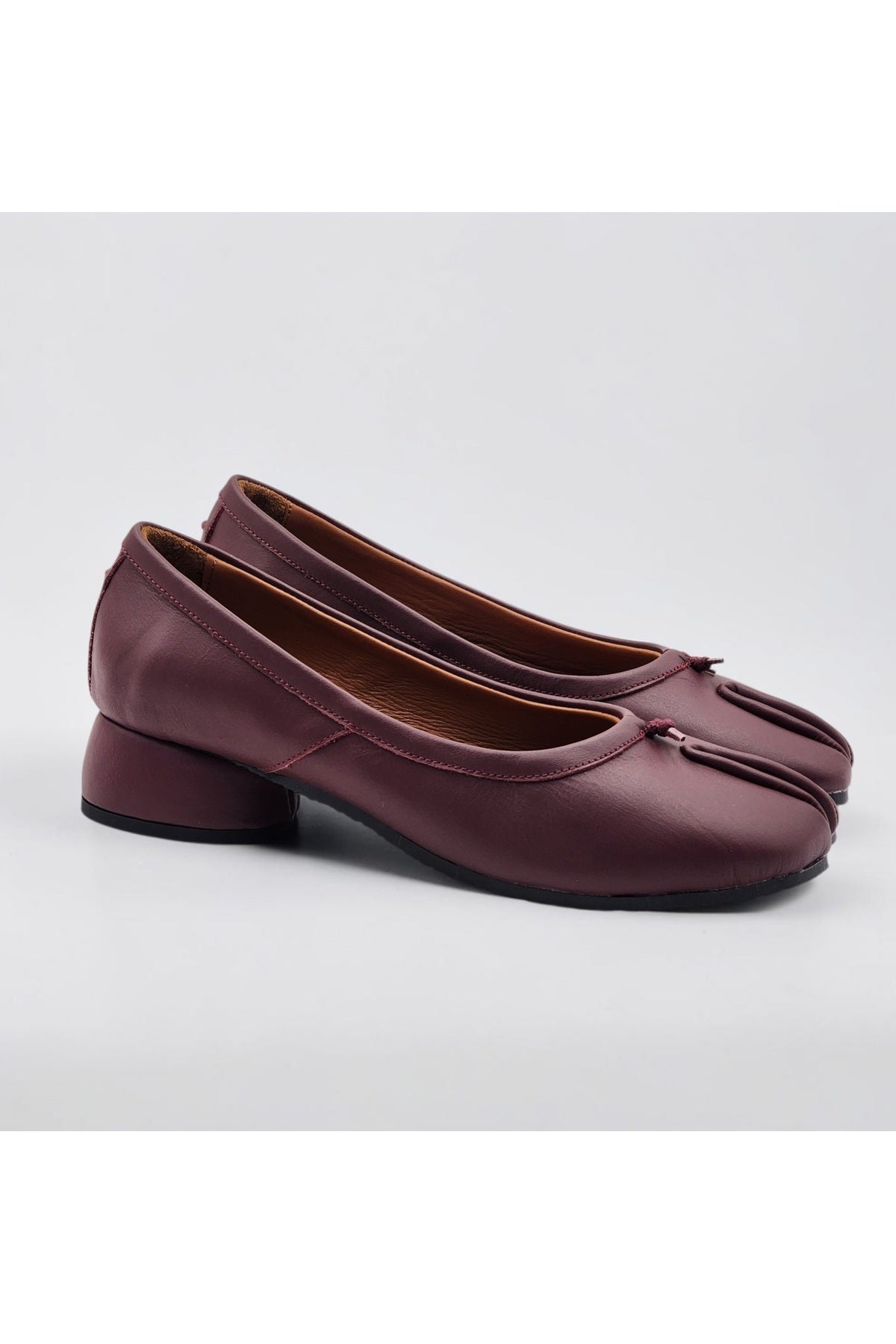 Kadın Hakiki Deri Topuklu Tabi Parmak Arası ( Fiyonksuz ) Babet 1-2025-3-S-3