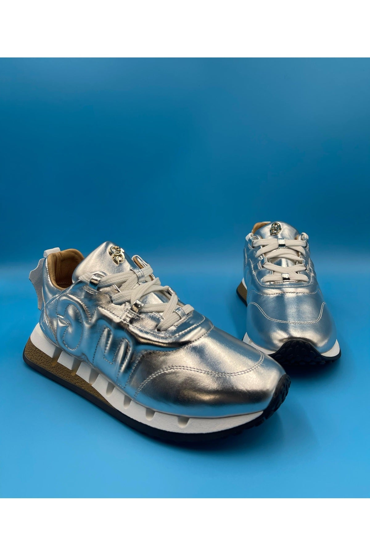 Kadın Hakiki Deri Sneaker 1-40046-3