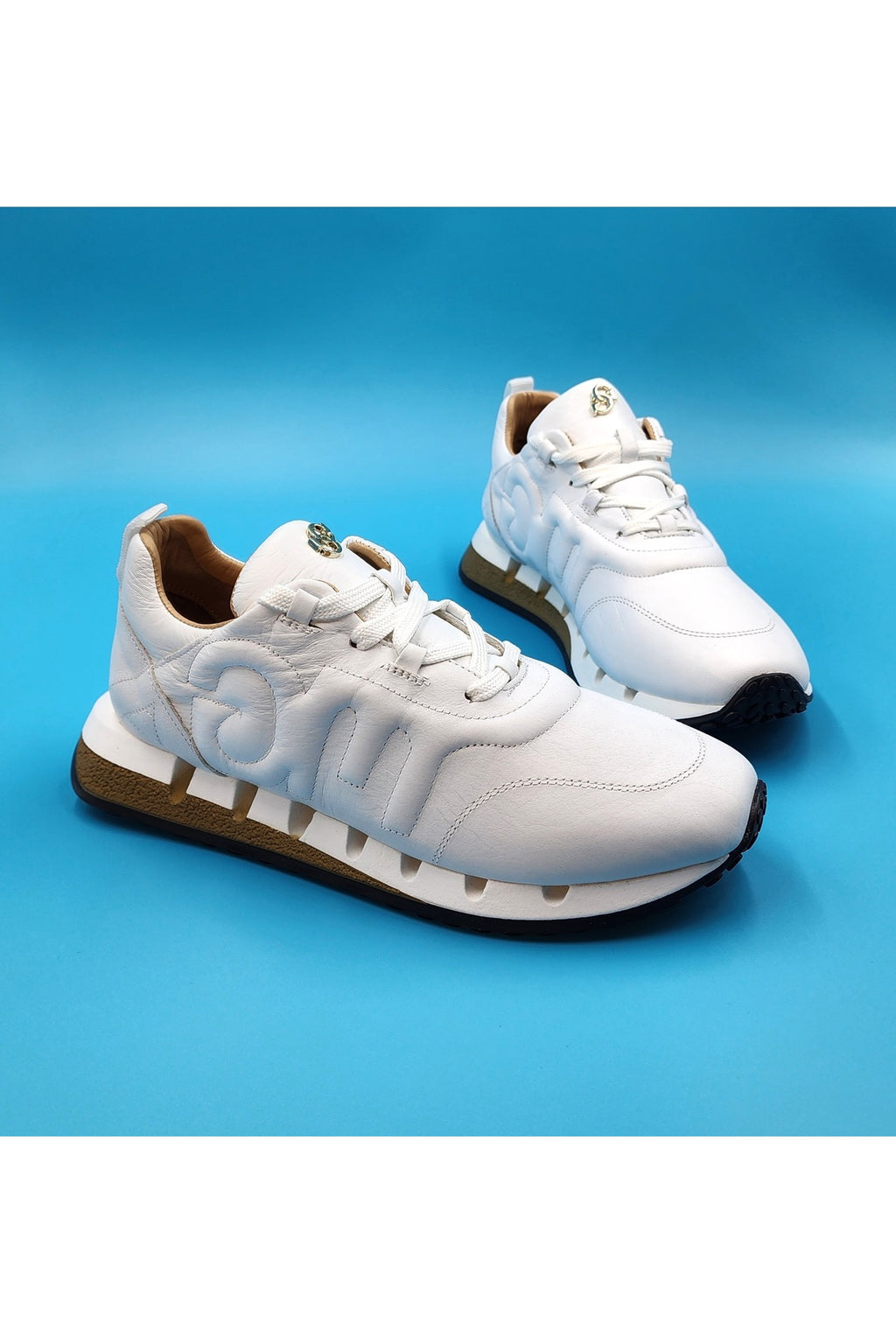 Kadın Hakiki Deri Sneaker 1-40046-3