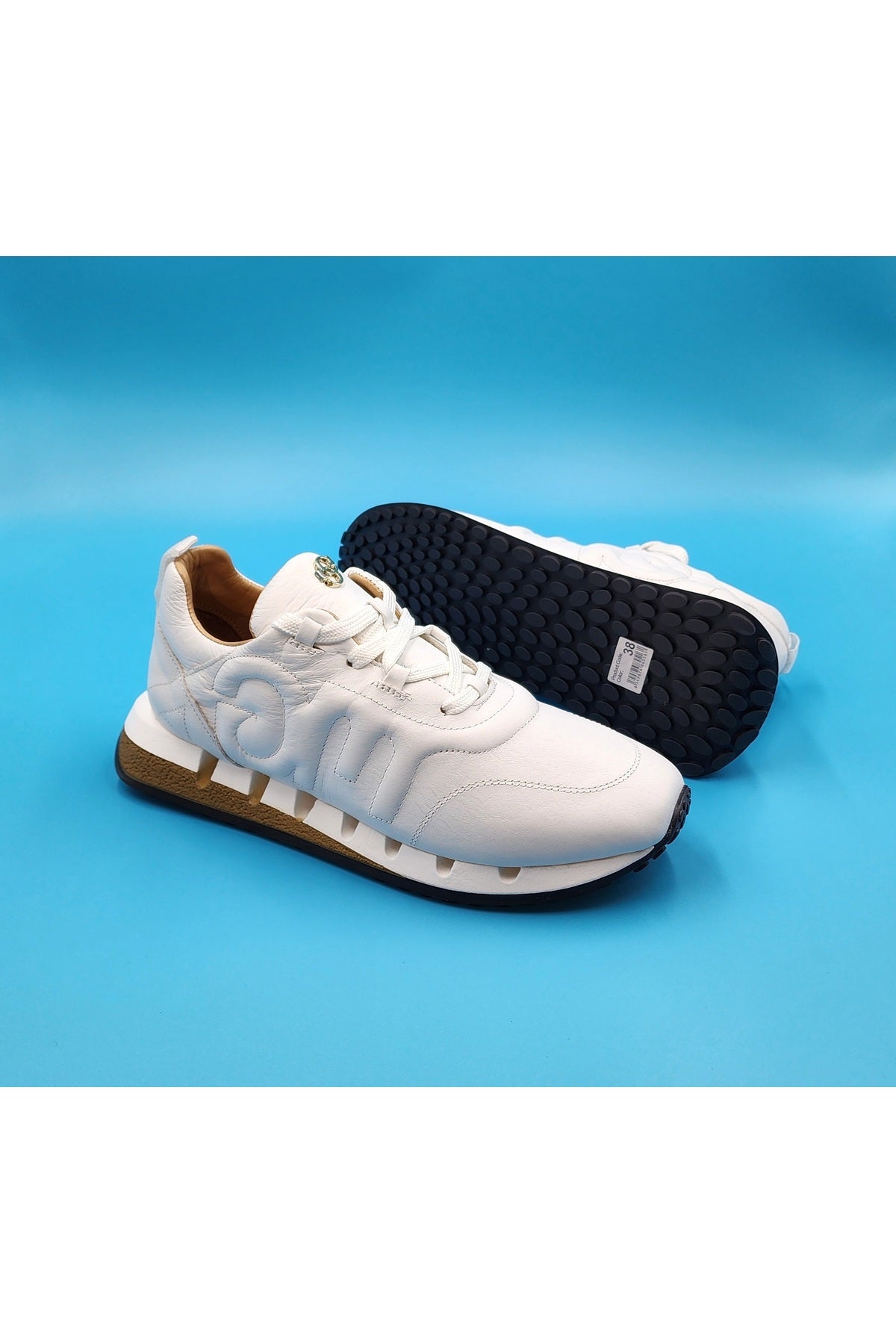 Kadın Hakiki Deri Sneaker 1-40046-3