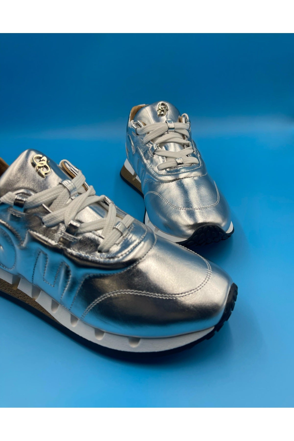 Kadın Hakiki Deri Sneaker 1-40046-3