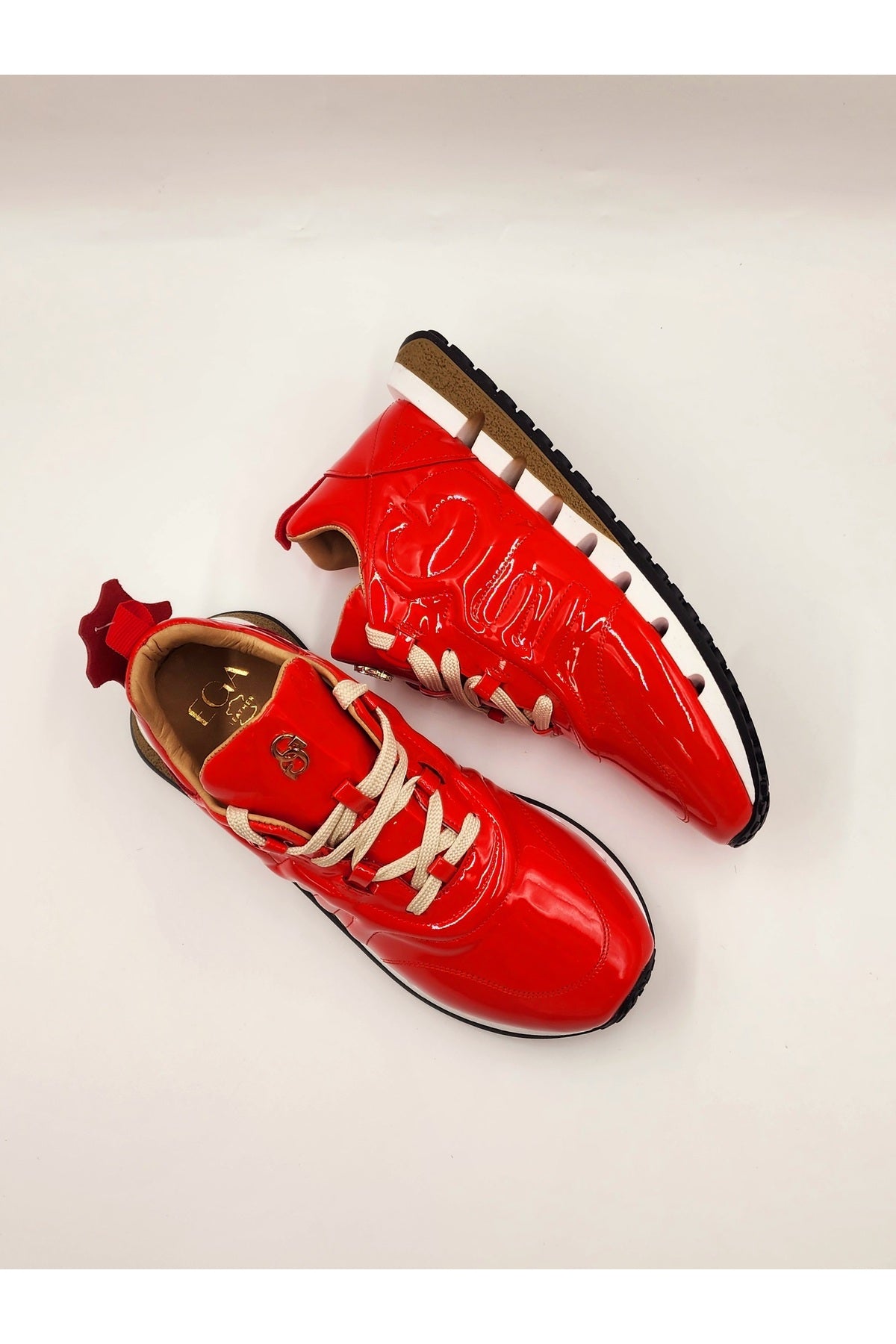 Kadın Hakiki Deri Sneaker 1-40046-3