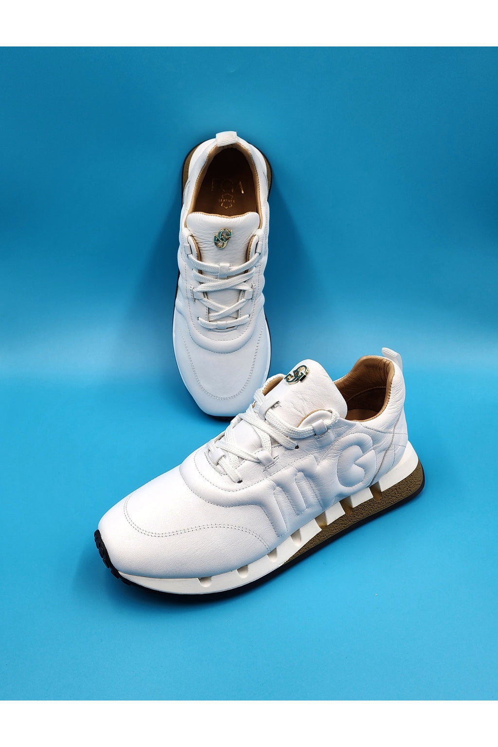 Kadın Hakiki Deri Sneaker 1-40046-3